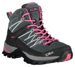 Buty trekkingowe dla kobiet CMP RIGEL MID WP. Czarne buty trekkingowe CMP, z gumy, bez zapięcia. Za 549.00 zł.