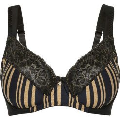 Biustonosz minimizer Premium bonprix czarno-złoty. Biustonosze marki bonprix. Za 59.99 zł.