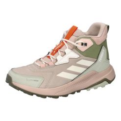 Damskie buty trekkingowe adidas Terrex Anylander. Białe buty trekkingowe adidas, z materiału, bez zapięcia. Za 513.80 zł.