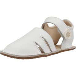 Sandały TECNOBABY TESH510003 Biały. Białe sandały CONGUITOS, bez wzorów, ze skóry, bez obcasa, bez zapięcia. Za 181.99 zł.