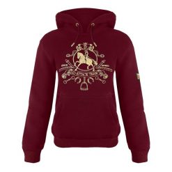 Bluza jeździecka JD ATTACK Royal. Brązowe bluzy z kapturem JD ATTACK, l, bez wzorów, z bawełny, bez kaptura, na fitness i siłownię. Za 229.00 zł.