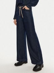Munthe Jeansy Obey 243142324314 Granatowy Wide Leg. Niebieskie jeansy Munthe, bez wzorów, z jeansu. Za 1,039.00 zł.