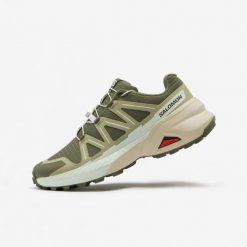 Buty do biegania w terenie damskie Salomon Speedcross Peak. Niebieskie buty do biegania Salomon, bez wzorów, z gumy, bez zapięcia, do biegania, salomon speedcross. Za 449.99 zł.