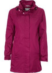 Płaszcz damski Pro-X Elements Jenna. Czerwone płaszcze PRO-X ELEMENTS, bez wzorów, z materiału, z kapturem. Za 526.00 zł.