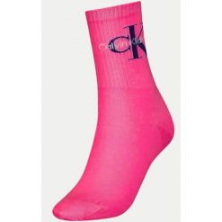 Skarpetki RIB Calvin Klein Magenta dla Kobiet 37-41. Czerwone skarpetki Calvin Klein, bez wzorów, z bawełny. Za 122.99 zł.