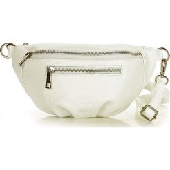 Listonoszka nerka Marco Mazzini biały L228b. Białe nerki i saszetki bez wzorów, ze skóry, eleganckie, małe, bez dodatków. Za 169.99 zł.