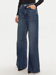 One Teaspoon Jeansy 26644 Niebieski Wide Leg. Niebieskie jeansy One Teaspoon, bez wzorów, z bawełny. Za 449.99 zł.