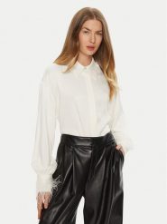 ACCESS FASHION Koszula 44-7044-198 Biały Relaxed Fit. Białe koszule ACCESS FASHION, l, bez wzorów, z wiskozy, bez kołnierzyka, bez ramiączek. Za 379.99 zł.