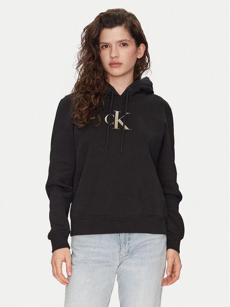 Calvin Klein Jeans Bluza Gradient J20J224721 Czarny Relaxed Fit. Czarne bluzy Calvin Klein Jeans, xs, bez wzorów, z jeansu, bez ramiączek, bez kaptura. Za 249.99 zł.