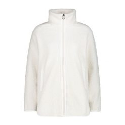 Damski polar ze sztucznego futra CMP HighLoft. Białe bluzy z polaru CMP, bez wzorów, z polaru, trekkingowe. Za 434.10 zł.