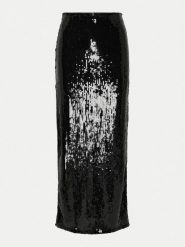 ONLY Spódnica maxi Mary 15337139 Czarny Regular Fit. Czarne spódnice ONLY, m, bez wzorów, z syntetyku, maxi. Za 99.99 zł.