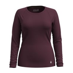 Longsleeve damski Smartwool Classic All-Season Merino Base Layer Crew Boxed. Czerwone bielizna termoaktywna damska Smartwool, bez wzorów, z wełny, bez ramiączek, trekkingowe. Za 329.99 zł.