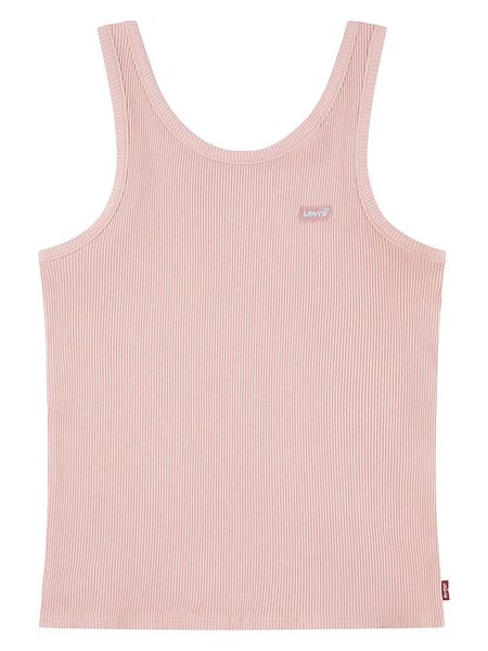 Levi's Kids Top w kolorze jasnoróżowym rozmiar: 158. Różowe topy Levi's Kids, s, bez wzorów, bez kołnierzyka, bez ramiączek. Za 48.28 zł.