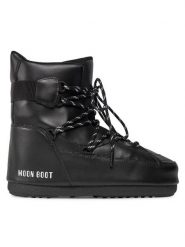 Moon Boot Śniegowce Sneaker Mid 14028200001 Czarny. Czarne śniegowce Moon Boot, bez wzorów, z syntetyku, bez zapięcia. Za 1,189.00 zł.
