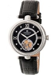 Empress Zegarek automatyczny "Stella" w kolorze srebrno-czarnym rozmiar: onesize. Czarne, analogowe zegarki Empress, ze stali. Za 543.99 zł.