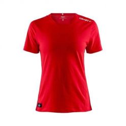 Koszulka sportowa damska Craft Community Mix. Czerwone t-shirty sportowe Craft, l, bez wzorów, z poliesteru, bez ramiączek. Za 199.00 zł.