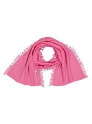 Maerz Muenchen Wełniany szal w kolorze różowym rozmiar: onesize. Różowe szaliki i kominy Maerz Muenchen, bez wzorów, z materiału. Za 217.99 zł.