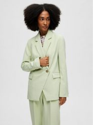 Selected Femme Marynarka Doah 16088116 Zielony Regular Fit. Zielone marynarki i żakiety Selected Femme, bez wzorów, z syntetyku, bez ramiączek. Za 359.99 zł.