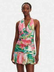 Bardot Sukienka koktajlowa Mave 59705DB1 Kolorowy Regular Fit. Sukienki Bardot, bez wzorów, z syntetyku, wizytowe, bez kołnierzyka, bez ramiączek. Za 359.99 zł.