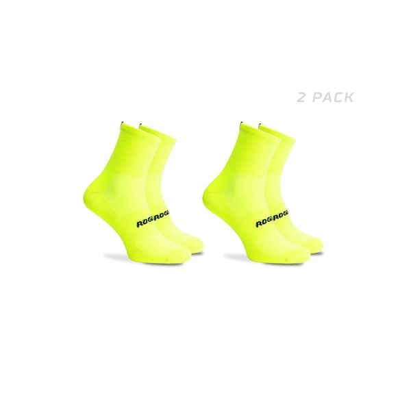 Skarpetki Rogelli Essential (x2). Żółte skarpetki Rogelli, bez wzorów, z materiału. Za 59.00 zł.
