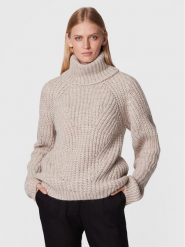 Herskind Golf Henny 4508750 Beżowy Regular Fit. Brązowe swetry Herskind, l, bez wzorów, z syntetyku, bez ramiączek. Za 749.99 zł.