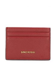 Gino Rossi Portfel QYL0023 Czerwony. Czerwone portfele Gino Rossi, bez wzorów, z materiału. Za 39.99 zł.