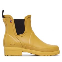 Kalosze Viking. Żółte kalosze Viking, bez wzorów, bez zapięcia. Za 199.99 zł.