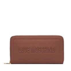 Portfel LOVE MOSCHINO. Brązowe portfele Love Moschino, bez wzorów. Za 459.99 zł.