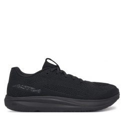 Buty do biegania Altra. Czarne buty do biegania Altra, bez wzorów, bez zapięcia, do biegania. Za 699.99 zł.