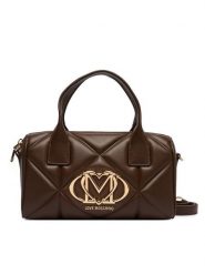 LOVE MOSCHINO Torebka JC4034PP1PLC0300 Brązowy. Brązowe torebki klasyczne Love Moschino, bez wzorów, ze skóry, bez dodatków. Za 949.99 zł.