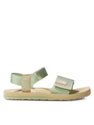 The North Face Sandały W Skeena Sandal NF0A46BFOPK1 Zielony. Zielone sandały The North Face, bez wzorów, z materiału, bez obcasa, na płaskiej podeszwie, bez zapięcia. Za 149.99 zł.