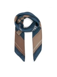 BOSS Chusta Lainy 50536118 Niebieski. Niebieskie chusty Boss, bez wzorów, z jedwabiu. Za 549.99 zł.