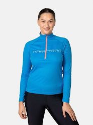 KARI TRAA Koszulka funkcyjna "Ella" w kolorze niebieskim rozmiar: L. Niebieskie t-shirty sportowe Kari Traa, l, bez wzorów, bez ramiączek, outdoorowe. Za 189.95 zł.