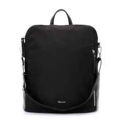 Tamaris Plecak Larissa Plecaki 1 ct Czarny Damski. Czarne plecaki Tamaris, z aplikacjami, z nylonu, zdobione, bez dodatków. Za 190.99 zł.