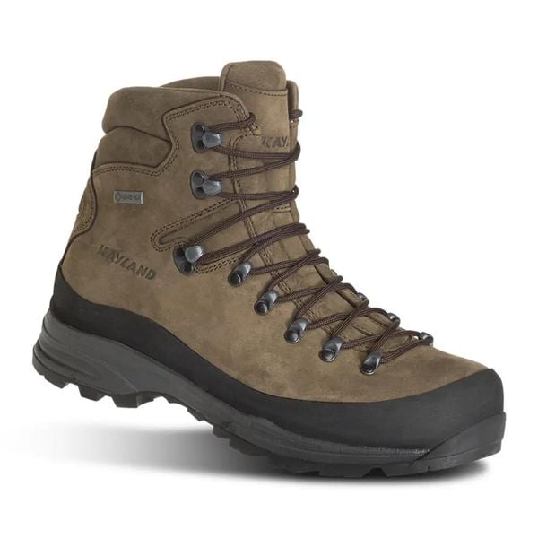 Buty trekkingowe Kayland Globo GTX. Brązowe buty trekkingowe Kayland, z gore-texu, bez zapięcia. Za 1,122.00 zł.