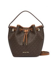 MICHAEL Michael Kors Torebka 30F5GQ7M8B Brązowy. Brązowe torebki klasyczne MICHAEL Michael Kors, bez wzorów, ze skóry, bez dodatków. Za 1,329.00 zł.