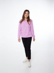 Bluza damska Protest PRTXUNO sweatshirt. Czerwone bluzy bez kaptura Protest, na lato, s, bez wzorów, z bawełny, bez kaptura. Za 159.90 zł.
