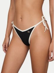 Guess Dół od bikini E6GO20 MC04R Czarny. Czarne bikini Guess, z aplikacjami, z syntetyku. Za 199.99 zł.