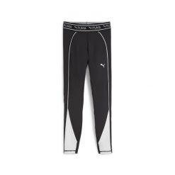 Damskie legginsy 7/8 Puma Fit. Czarne legginsy Puma, bez wzorów, klasyczne. Za 316.00 zł.
