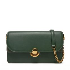 Torebka Furla. Zielone kopertówki Furla, bez wzorów, wizytowe, bez dodatków. Za 2,099.00 zł.