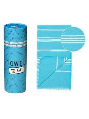 Samimi Chusta hammam w kolorze turkusowym - 180 x 100 cm rozmiar: onesize. Niebieskie chusty Samimi, bez wzorów, z bawełny. Za 83.42 zł.