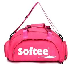 Torba sportowa Softee. Czerwone torby sportowe Softee, bez wzorów, z materiału, do ręki. Za 163.00 zł.