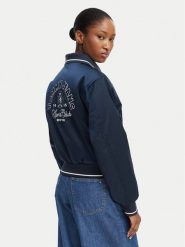 Tommy Jeans Kurtka bomber Tjw Coach DW0DW23153 Granatowy Regular Fit. Niebieskie kurtki Tommy Jeans, s, bez wzorów, z jeansu, bez kaptura. Za 999.99 zł.