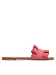 Pieces Klapki Psnola 17101699 Czerwony. Czerwone klapki Pieces, bez wzorów, z materiału, bez obcasa, bez zapięcia. Za 179.99 zł.