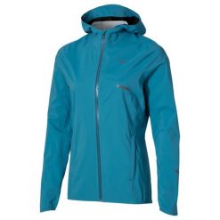 Kurtka damska z kapturem wodoodporna Mizuno 20K. Niebieskie kurtki do biegania Mizuno, xs, bez wzorów, z tkaniny, z kapturem, do biegania. Za 686.85 zł.