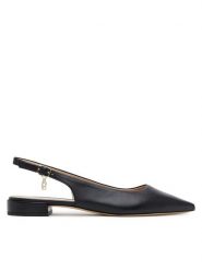 Aigner Czółenka Alina 4F 1251210 Czarny. Czarne czółenka Aigner, bez wzorów, ze skóry, bez obcasa, bez zapięcia. Za 839.99 zł.