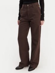 G-Star Raw Spodnie materiałowe Deck 2.0 D26432-E078 Brązowy Wide Leg. Brązowe spodnie materiałowe G-Star Raw, bez wzorów, z bawełny, retro. Za 332.99 zł.