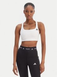 Adidas Biustonosz sportowy Optime Workout KD6685 Biały. Białe biustonosze sportowe adidas, bez wzorów, z syntetyku. Za 189.99 zł.