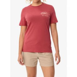 Koszulka bawełniana damska Vaude Spirit T-Shirt II. Zielone t-shirty sportowe Vaude, bez wzorów, z bawełny, bez ramiączek. Za 125.99 zł.