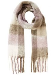 Camel Active Szal w kolorze oliwkowo-jasnoróżowo-białym rozmiar: onesize. Brązowe szaliki i kominy Camel Active, z aplikacjami, z materiału. Za 118.28 zł.